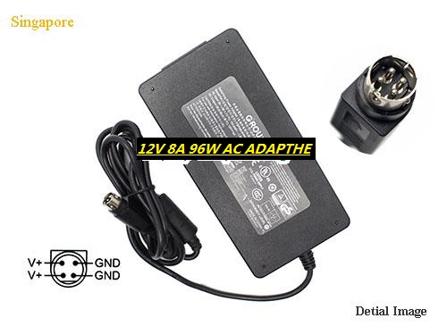 *Brand NEW* FSP 12V 8A 96W-4PIN-ZZYF-thin H6481000142 FSP096-AHAN2 9NA0961102 AC ADAPTHE POWER Supply